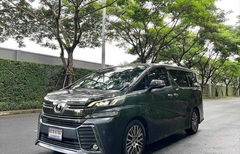 รถตู้มือสอง TOYOTA VELLFIRE รถปี 2015