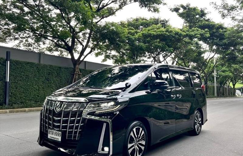 รถตู้มือสอง TOYOTA ALPHARD รถปี 2018