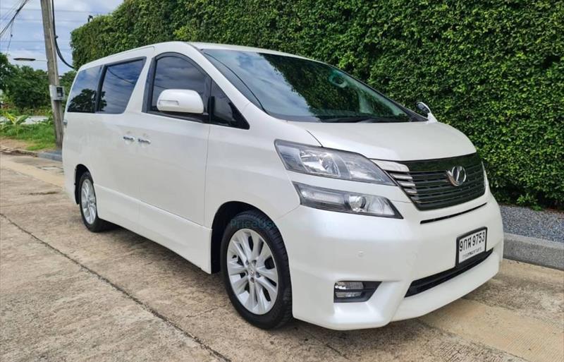 รถตู้มือสอง TOYOTA VELLFIRE รถปี 2010
