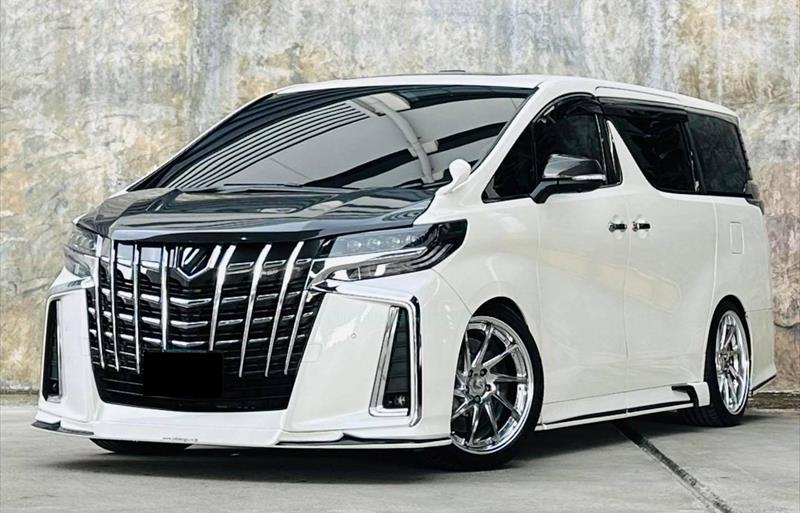 รถตู้มือสอง TOYOTA ALPHARD รถปี 2016