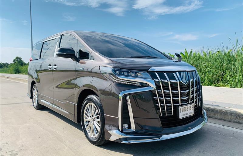 รถตู้มือสอง TOYOTA ALPHARD รถปี 2021