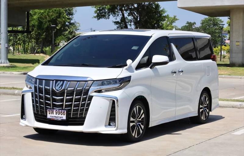 รถตู้มือสอง TOYOTA ALPHARD รถปี 2019