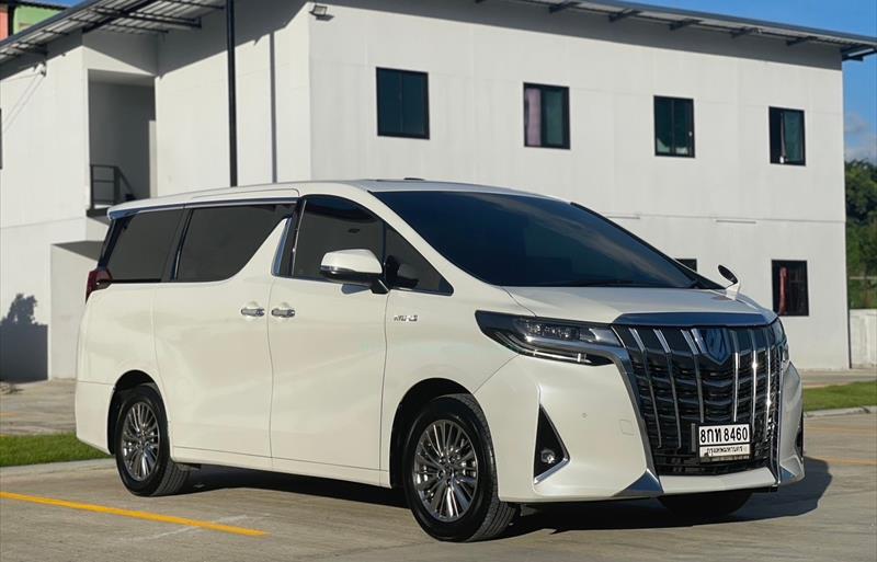รถตู้มือสอง TOYOTA ALPHARD รถปี 2019
