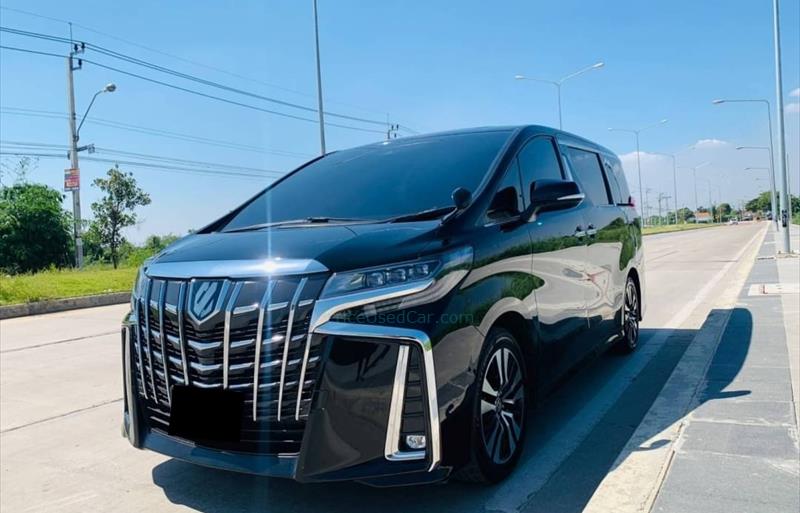 รถตู้มือสอง TOYOTA ALPHARD รถปี 2021