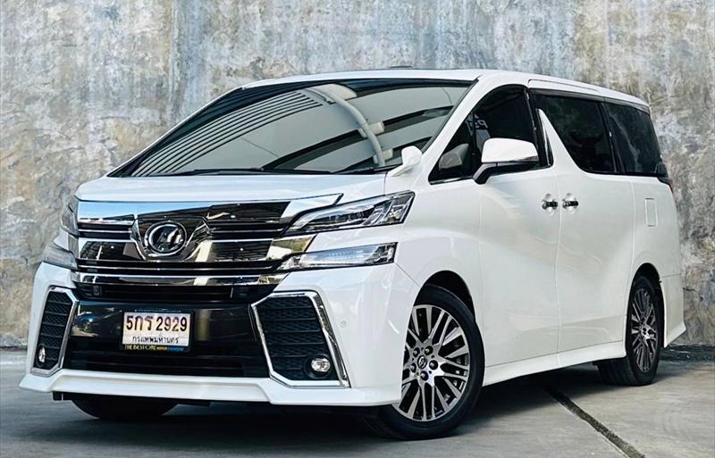 รถตู้มือสอง TOYOTA VELLFIRE รถปี 2017
