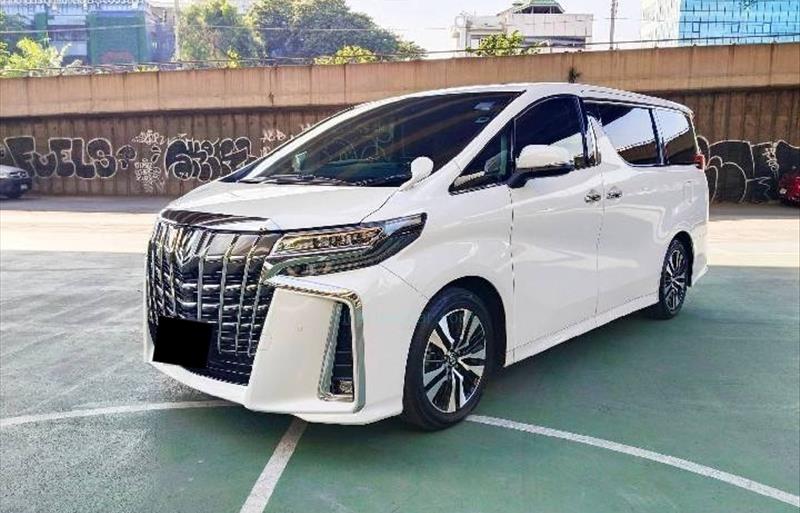 รถตู้มือสอง TOYOTA ALPHARD รถปี 2018