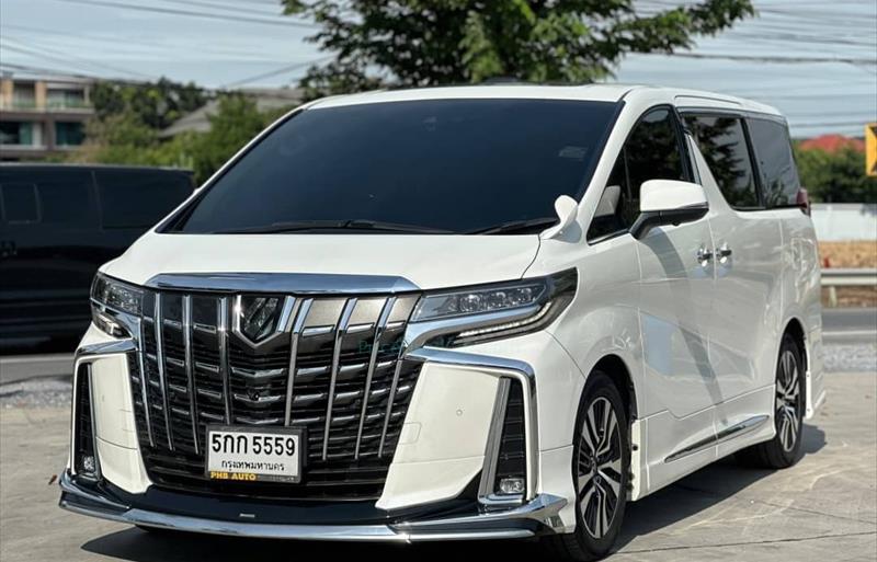 รถตู้มือสอง TOYOTA ALPHARD รถปี 2019
