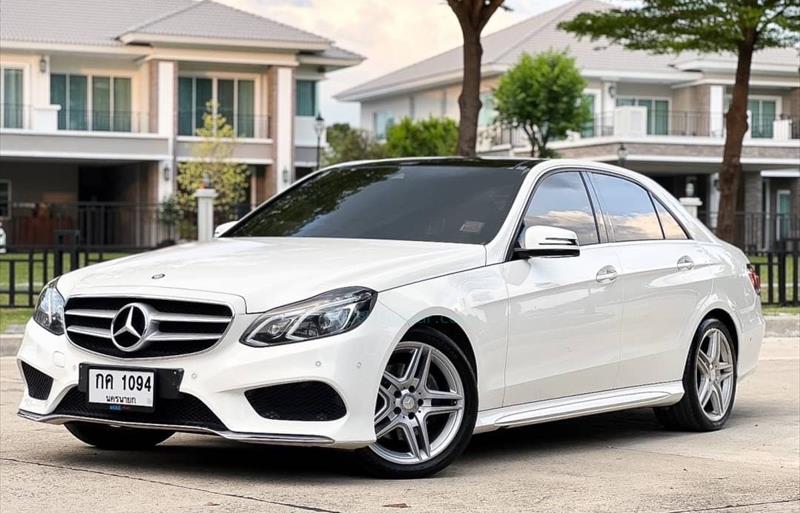 รถเก๋งมือสอง MERCEDES BENZ E300 รถปี 2014
