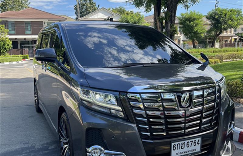 รถตู้มือสอง TOYOTA ALPHARD รถปี 2017
