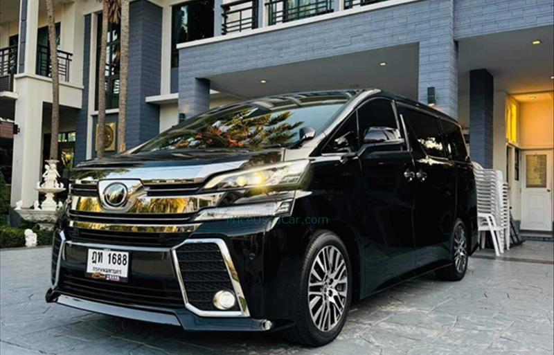 รถตู้มือสอง TOYOTA VELLFIRE รถปี 2018