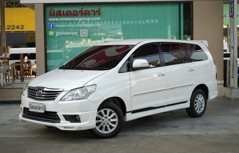 รถตู้มือสอง TOYOTA INNOVA รถปี 2015
