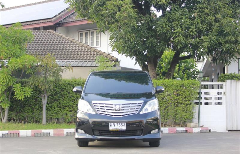 รถตู้มือสอง TOYOTA ALPHARD รถปี 2012