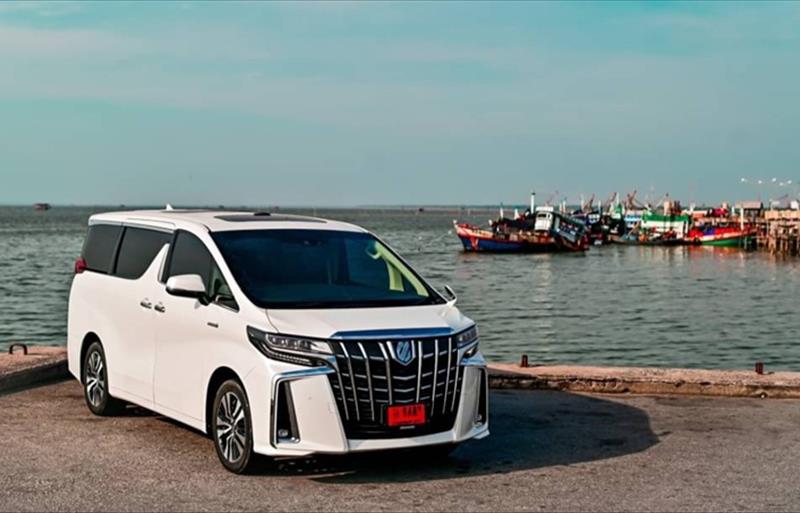 รถตู้มือสอง TOYOTA ALPHARD รถปี 2019