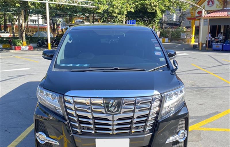 รถตู้มือสอง TOYOTA ALPHARD รถปี 2015