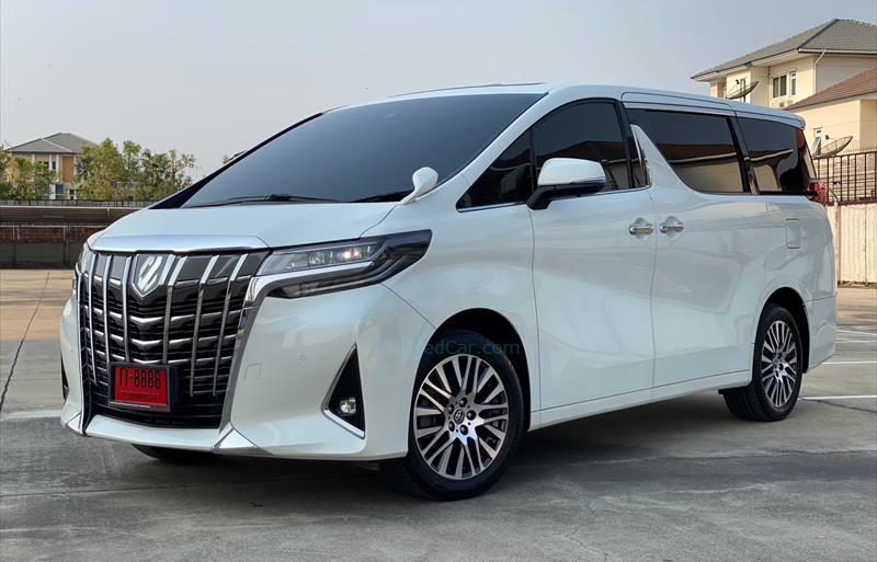 รถตู้มือสอง TOYOTA ALPHARD รถปี 2022