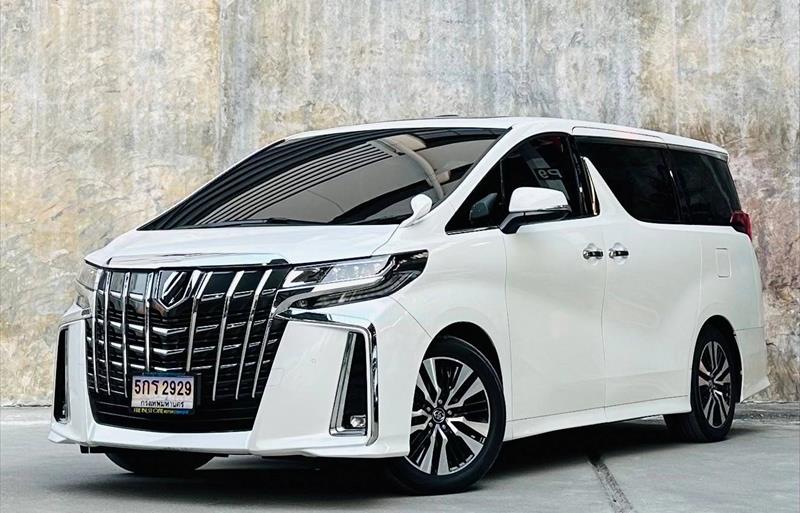 รถตู้มือสอง TOYOTA ALPHARD รถปี 2019