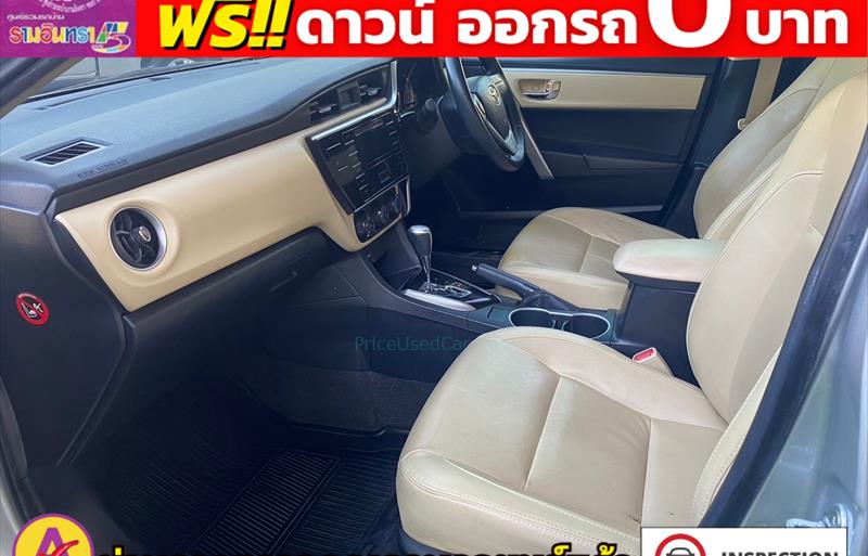 ขายรถเก๋งมือสอง toyota altis รถปี2018 รหัส 80455 รูปที่9