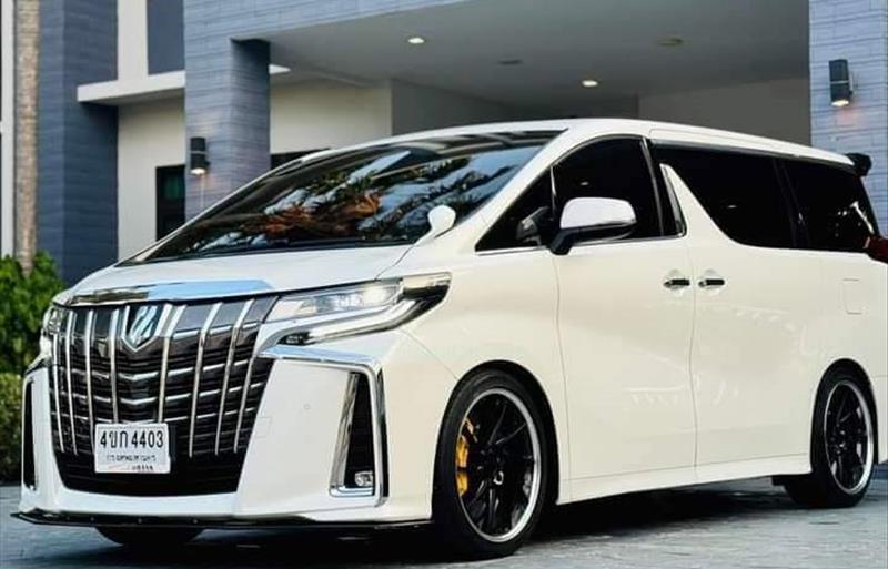 รถตู้มือสอง TOYOTA ALPHARD รถปี 2015