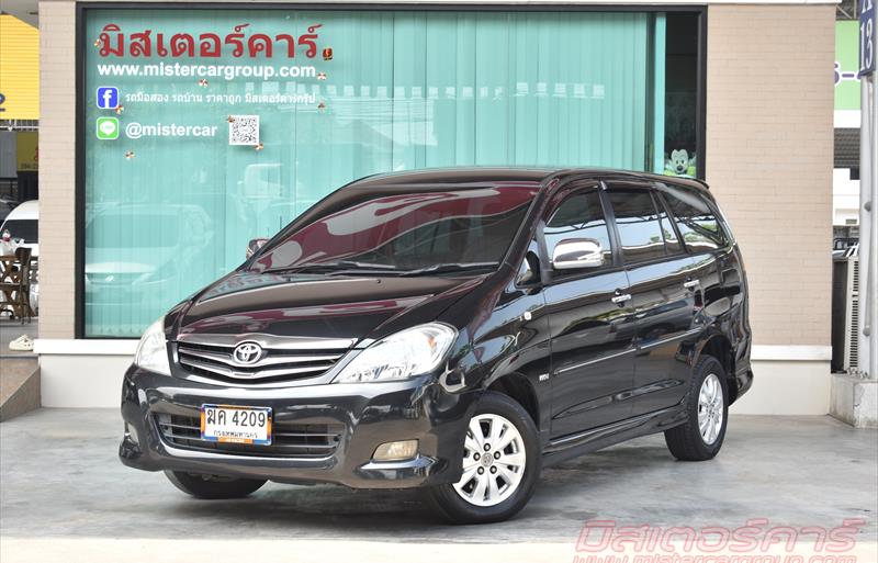 รถตู้มือสอง TOYOTA INNOVA รถปี 2009