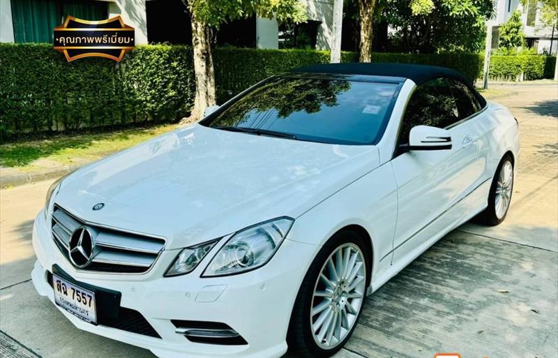 รถเก๋งมือสอง MERCEDES BENZ E200 รถปี 2013