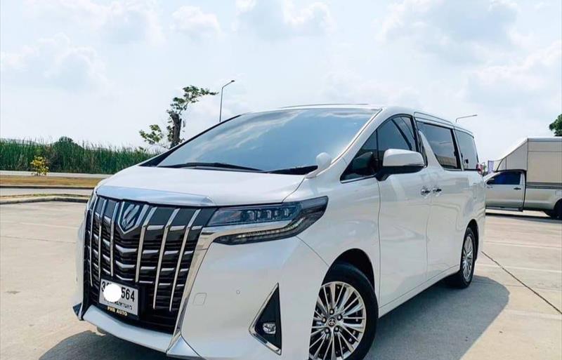 รถตู้มือสอง TOYOTA ALPHARD รถปี 2023