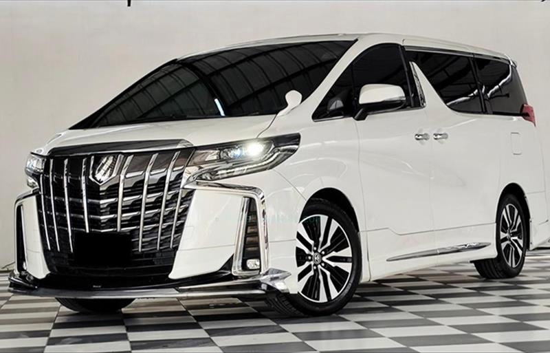 รถตู้มือสอง TOYOTA ALPHARD รถปี 2020