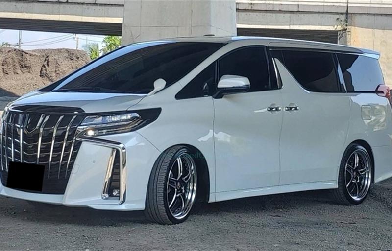 รถตู้มือสอง TOYOTA ALPHARD รถปี 2021