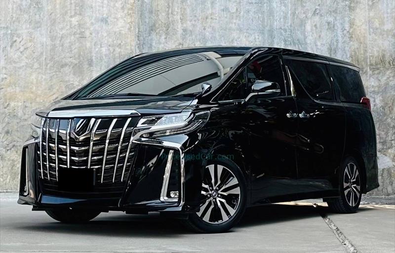 รถตู้มือสอง TOYOTA ALPHARD รถปี 2021