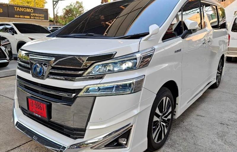 รถตู้มือสอง TOYOTA VELLFIRE รถปี 2019