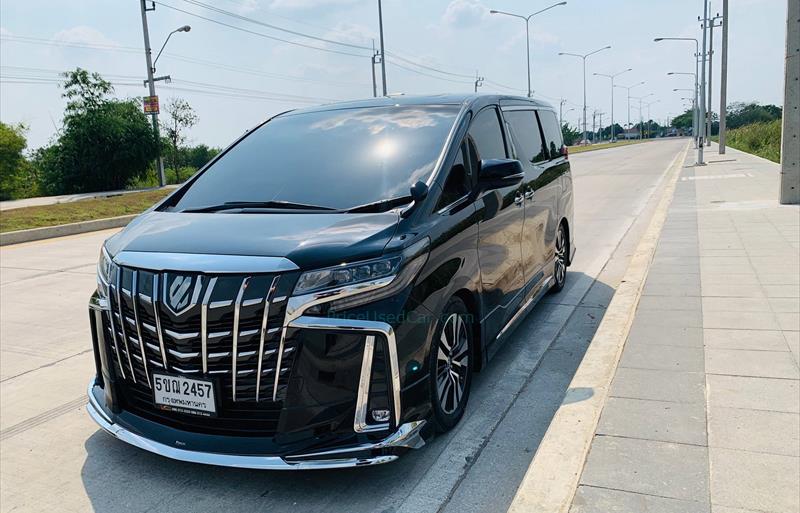 รถตู้มือสอง TOYOTA ALPHARD รถปี 2020