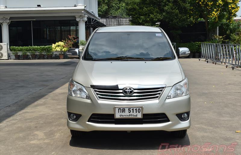 ขายรถตู้มือสอง toyota innova รถปี2013 รหัส 81724 รูปที่2