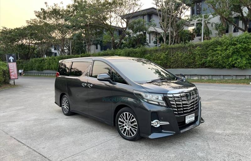 รถตู้มือสอง TOYOTA ALPHARD รถปี 2015