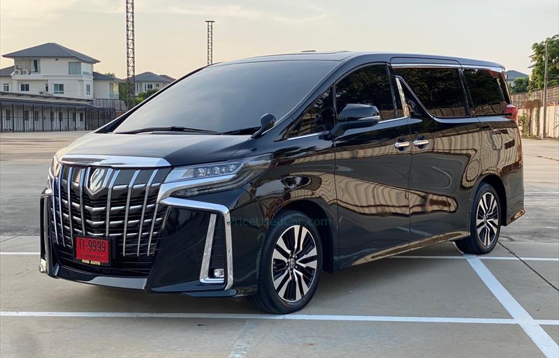 รถตู้มือสอง TOYOTA ALPHARD รถปี 2022