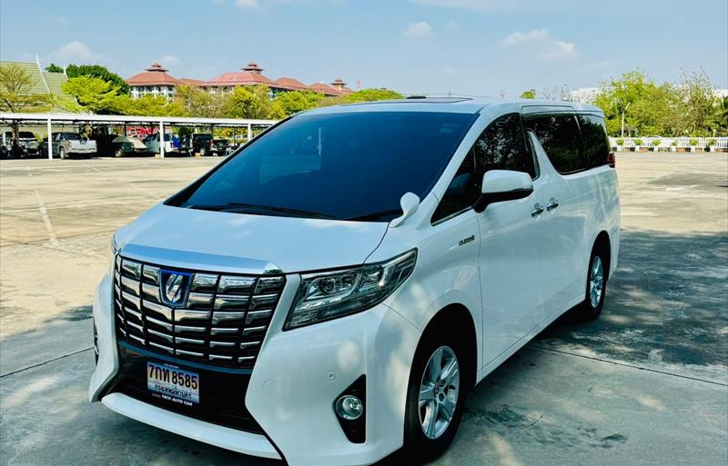 รถตู้มือสอง  TOYOTA ALPHARD 2.5 Hybrid E-Four 4WD รถปี2015