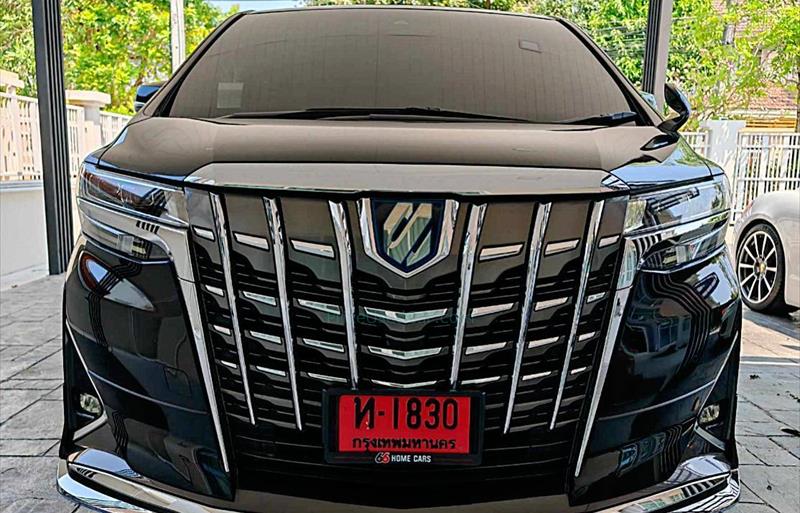 รถตู้มือสอง TOYOTA ALPHARD รถปี 2018