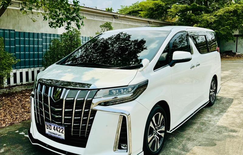 รถตู้มือสอง TOYOTA ALPHARD รถปี 2021