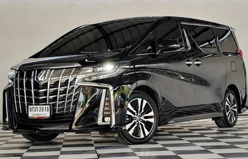 รถตู้มือสอง TOYOTA ALPHARD รถปี 2019