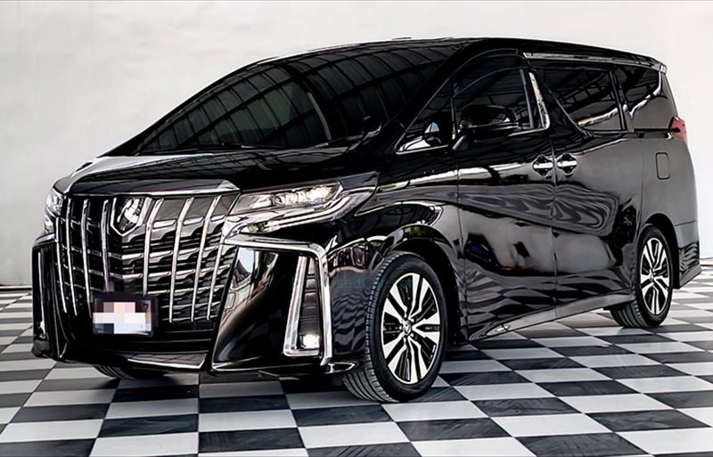 รถตู้มือสอง TOYOTA ALPHARD รถปี 2021