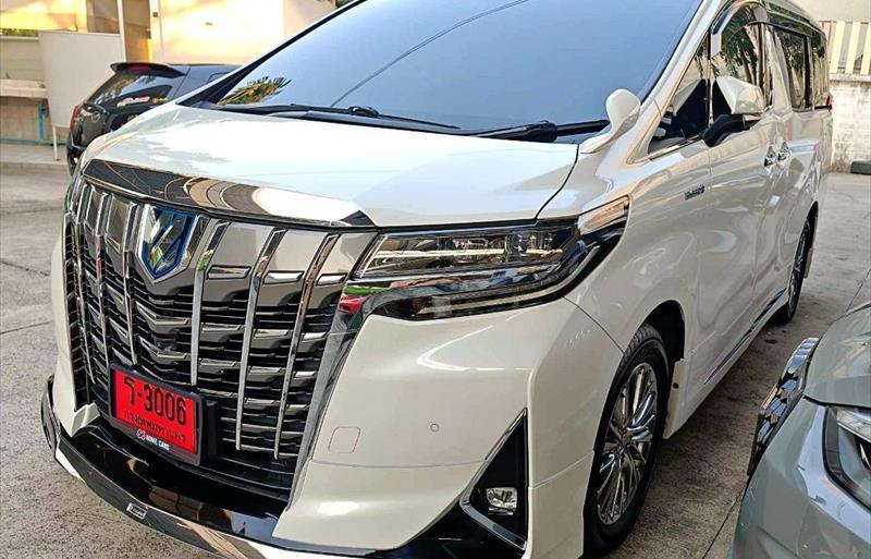 รถตู้มือสอง TOYOTA ALPHARD รถปี 2018