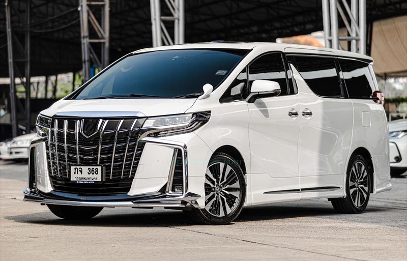 รถตู้มือสอง TOYOTA ALPHARD รถปี 2022 รถตู้มือสอง TOYOTA ALPHARD รถปี 2022