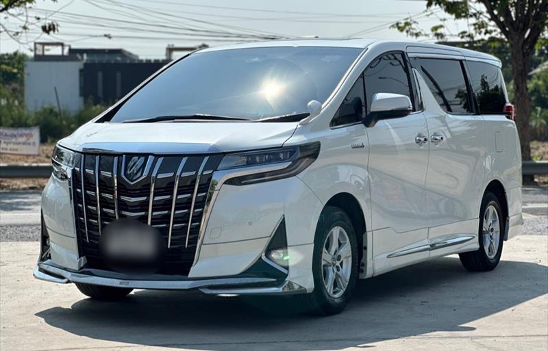 รถตู้มือสอง TOYOTA ALPHARD รถปี 2019