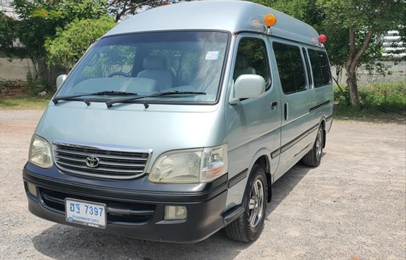 รถตู้มือสอง TOYOTA HIACE รถปี 2004 รถตู้มือสอง TOYOTA HIACE รถปี 2004