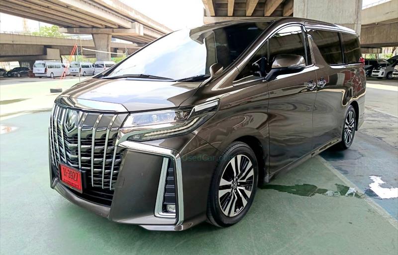 รถตู้มือสอง TOYOTA ALPHARD รถปี 2019