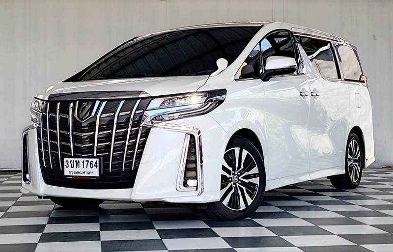 รถตู้มือสอง TOYOTA ALPHARD รถปี 2019