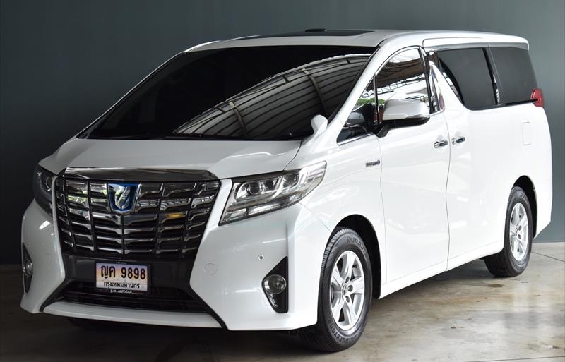 รถตู้มือสอง TOYOTA ALPHARD รถปี 2016