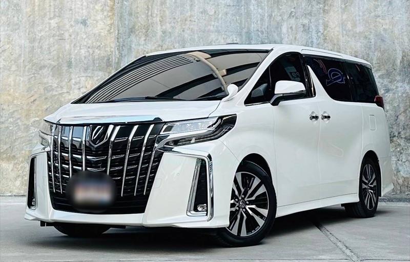 รถตู้มือสอง TOYOTA ALPHARD รถปี 2018