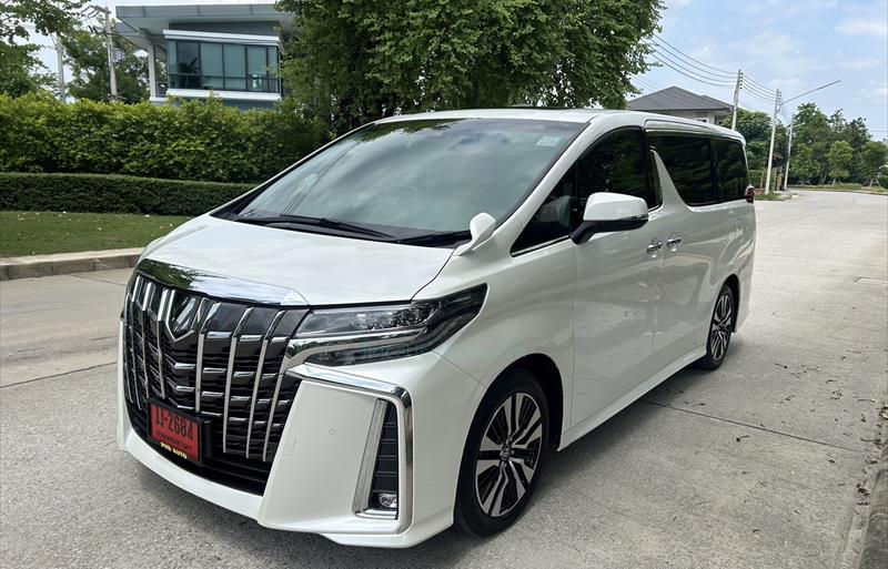 รถตู้มือสอง TOYOTA ALPHARD รถปี 2021