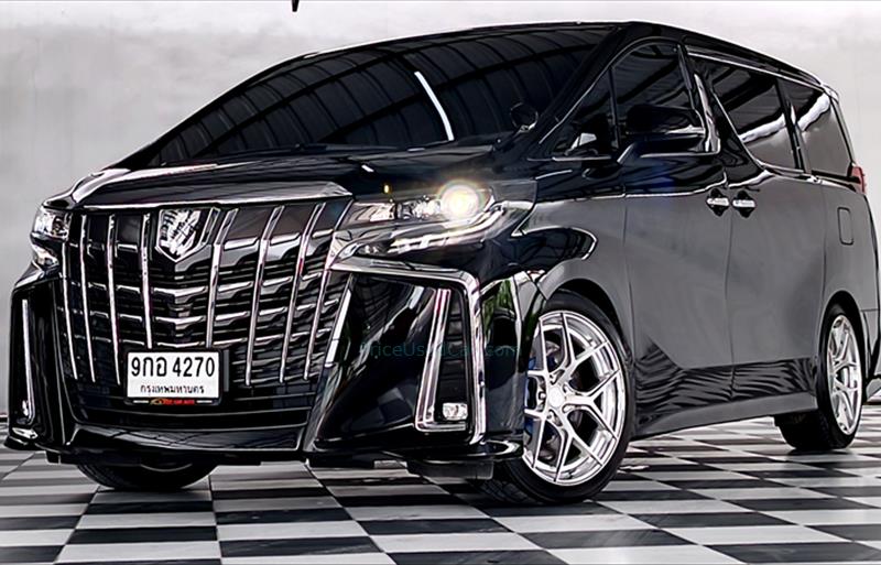 รถตู้มือสอง TOYOTA ALPHARD รถปี 2020