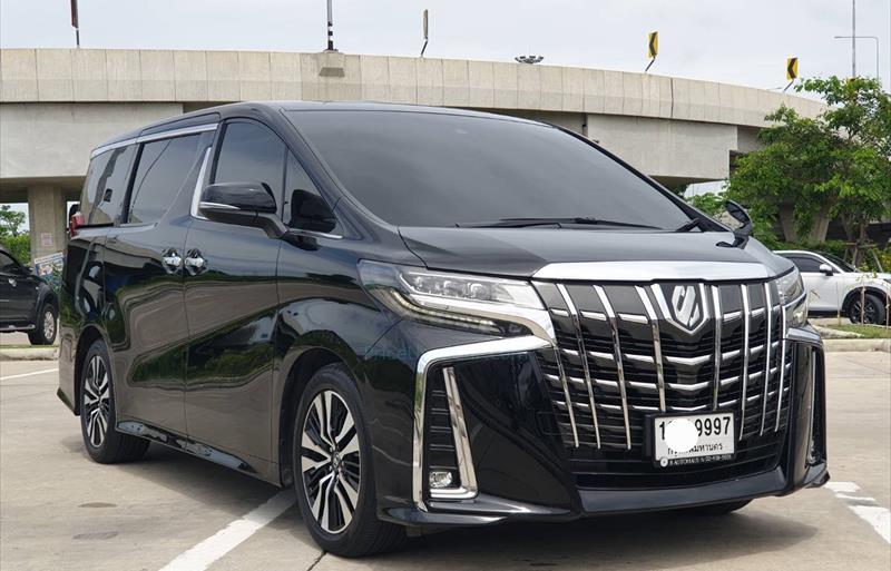 รถตู้มือสอง TOYOTA ALPHARD รถปี 2019