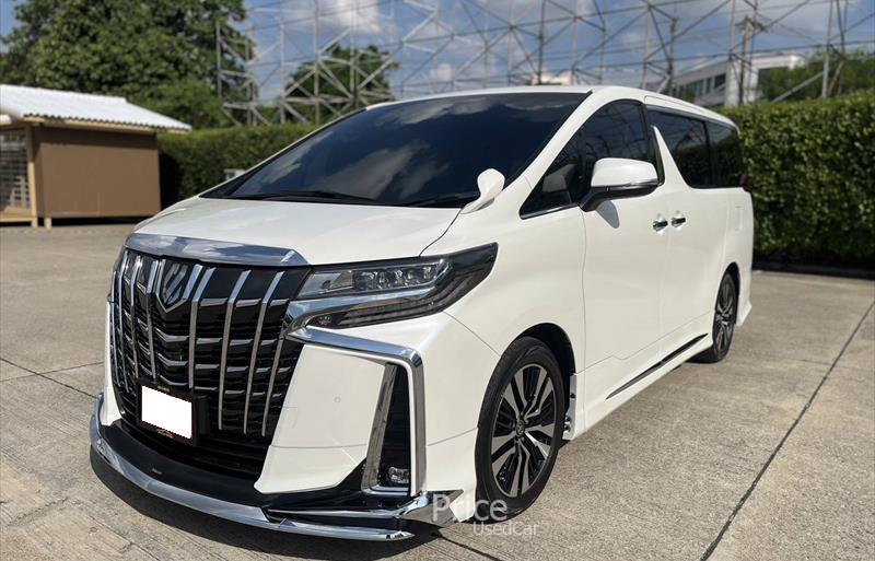 รถตู้มือสอง TOYOTA ALPHARD รถปี 2021